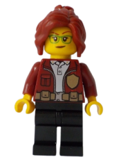 LEGO Fire Chief, Female - Freya McCloud minifigure