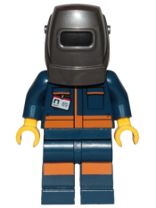 LEGO Mechanical Engineer - Welding Mask minifigure