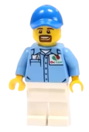 LEGO Gas Station Worker minifigure