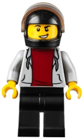 LEGO Motorcyclist, Stunt Driver minifigure
