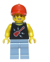 LEGO Welder / Mechanic, Female minifigure