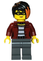 LEGO Police Crook, Female - Daisy Kaboom minifigure