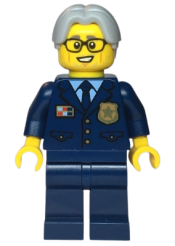 LEGO Police Chief - Wheeler minifigure