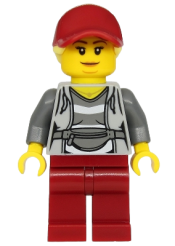 LEGO Police - Crook Big Betty minifigure