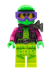 LEGO Raze - Stuntz Driver minifigure