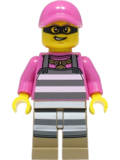 LEGO Police - Crook Cream minifigure