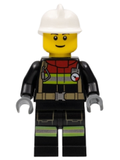 LEGO Fire Fighter - Freddy Fresh minifigure