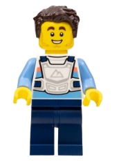 LEGO Harl Hubbs - Stuntz Crew minifigure