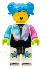 LEGO Poppy Starr - Stuntz Driver minifigure
