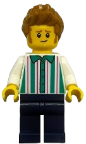 LEGO Popcorn Vendor minifigure