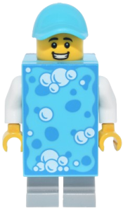 LEGO Car Wash Human Billboard set