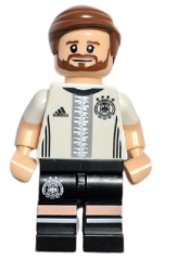 LEGO Shkodran Mustafi, Deutscher Fussball-Bund / DFB (Minifigure Only without Stand and Accessories) minifigure