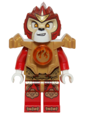LEGO Laval - Fire Chi, Heavy Armor, Red Arms minifigure