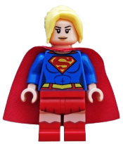 LEGO Supergirl - Ponytail minifigure