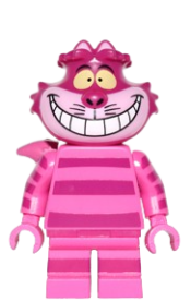 LEGO Cheshire Cat, Disney, Series 1 (Minifigure Only without Stand and Accessories) minifigure