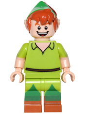 LEGO Peter Pan, Disney, Series 1 (Minifigure Only without Stand and Accessories) minifigure