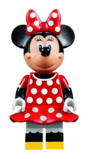 LEGO Minnie Mouse - Red Polka Dot Dress minifigure