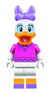 LEGO Daisy Duck - Dark Pink Top minifigure