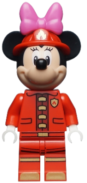 LEGO Minnie Mouse - Fire Fighter minifigure