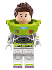 LEGO Buzz Lightyear - Star Command Suit, Hair minifigure