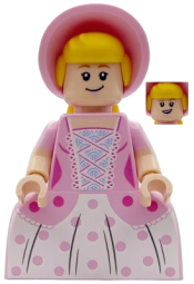 LEGO Bo Peep - Bright Pink Dress set