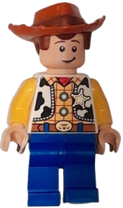 LEGO Woody - Plain Legs, Medium Nougat Chin Dimple set