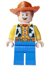 LEGO Woody - Plain Legs, Nougat Chin Dimple set
