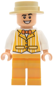 LEGO Dapper Dans Quartet Member - Bright Light Orange Suit  set