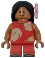 LEGO Lilo - Short Legs, Bright Pink Flower set