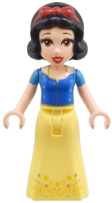 LEGO Snow White - Mini Doll, Dark Azure Sleeves, Eye Shadow minifigure