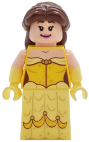 LEGO Belle - Minifigure, Dress with Gold Sparkles set