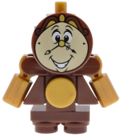 LEGO Cogsworth - Printed Face, Movable Arms set