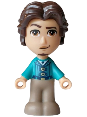LEGO Flynn Rider - Micro Doll, Dark Turquoise Jacket set
