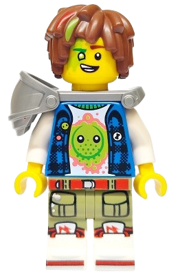 LEGO Mateo - Z-Blob Shirt, Shoulder Armor minifigure