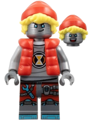 LEGO Cooper - Robot with Red Cap and Puffer Vest set