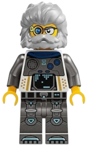 LEGO Mr. Oz - White and Pearl Dark Gray Suit set
