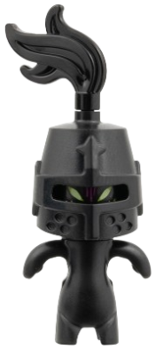 LEGO Grimspawn - Black Helmet Castle Closed, Black Plume set