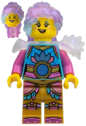 LEGO Izzie - Satin Trans-Clear Armor set