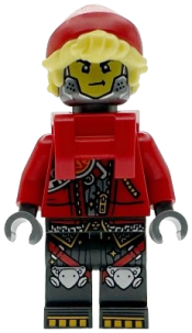 LEGO Cooper - Robot with Red Cap and Neck Bracket set