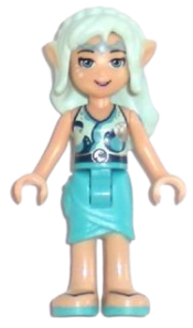 LEGO Naida Riverheart, Medium Azure Skirt minifigure