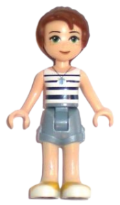 LEGO Emily Jones, Sand Blue Shorts minifigure