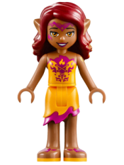 LEGO Azari Firedancer, Bright Light Orange minifigure