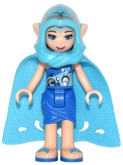 LEGO Naida Riverheart, Long Cape and Hood minifigure