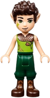 LEGO Farran Leafshade, Dark Green Trousers, High Boots minifigure