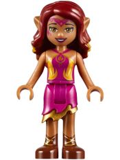 LEGO Azari Firedancer, Magenta and Gold minifigure