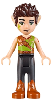 LEGO Farran Leafshade, Dark Orange Boots minifigure
