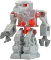 LEGO Devastator - Trans-Red Torso, Red Eyes minifigure