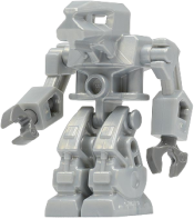 LEGO Devastator - Pearl Light Gray Torso minifigure