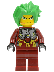 LEGO Takeshi - Silver Armor minifigure