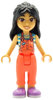 LEGO Friends Liann - Coral Overalls set